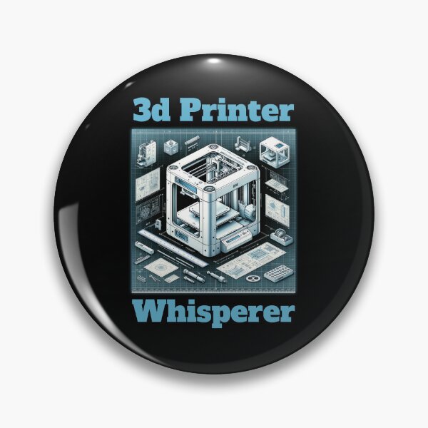 Item preview, 3D Printer Whisperer - 3D Printing designed and sold by BadAttitudeTees.