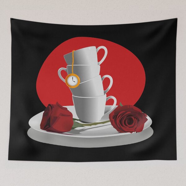 Item preview, Tea Time - Red designed and sold by Naromibynay.