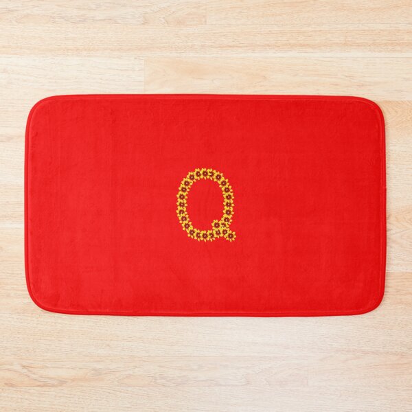Item preview, Flower Letter Q designed and sold by mlogic.
