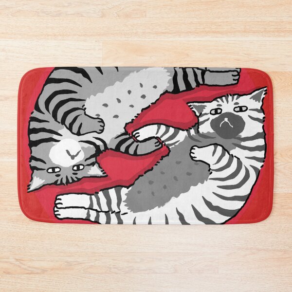 Item preview, Yin Yang Cats - Cats Yin Yang, Balancing Cats designed and sold by abeautifulife.