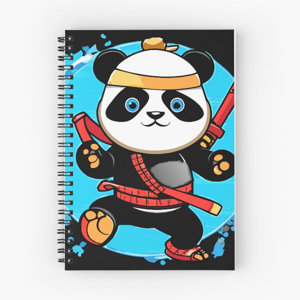 Item preview, Cute Charming Ninja Panda designed and sold by mftees.