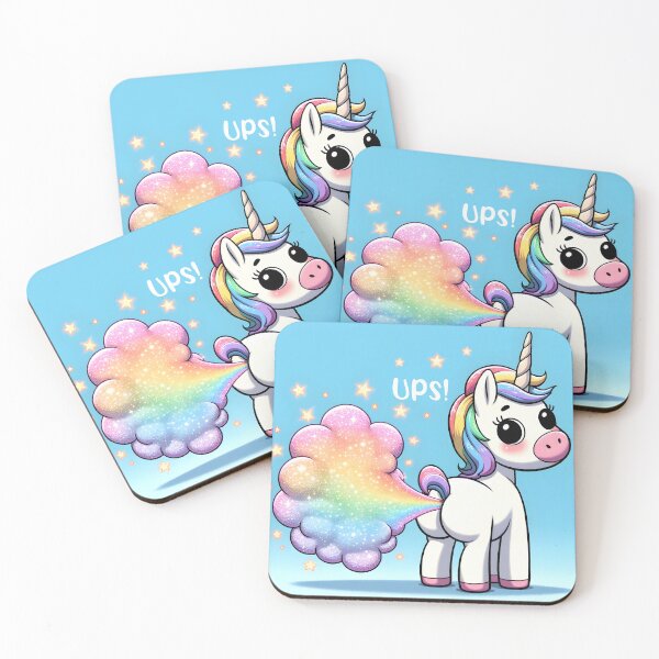 Item preview, Sparkling Rainbow Unicorn Fantasy designed and sold by inkArtistryfine.