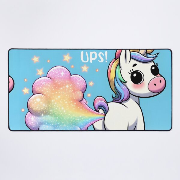 Item preview, Sparkling Rainbow Unicorn Fantasy designed and sold by inkArtistryfine.