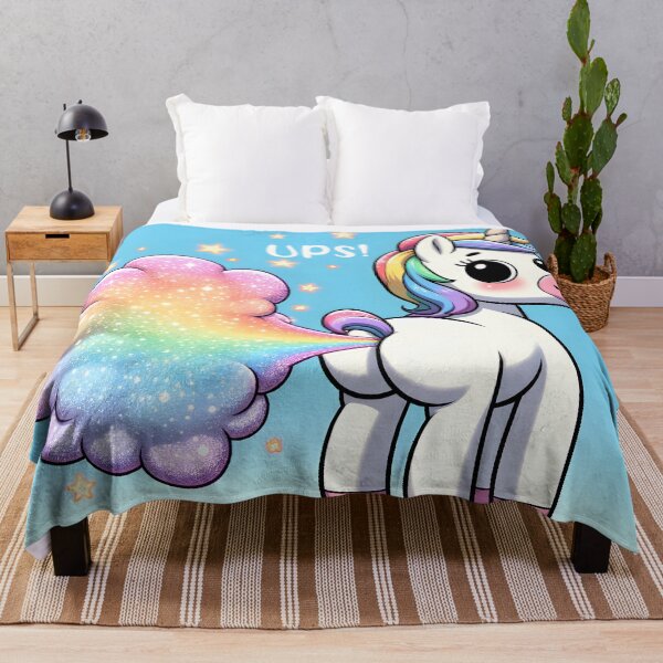 Item preview, Sparkling Rainbow Unicorn Fantasy designed and sold by inkArtistryfine.