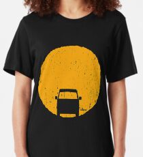 Camiseta ajustada Puesta de sol