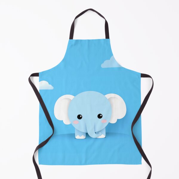 Item preview, Charming Sky Blue Elephant Design designed and sold by unimuse.