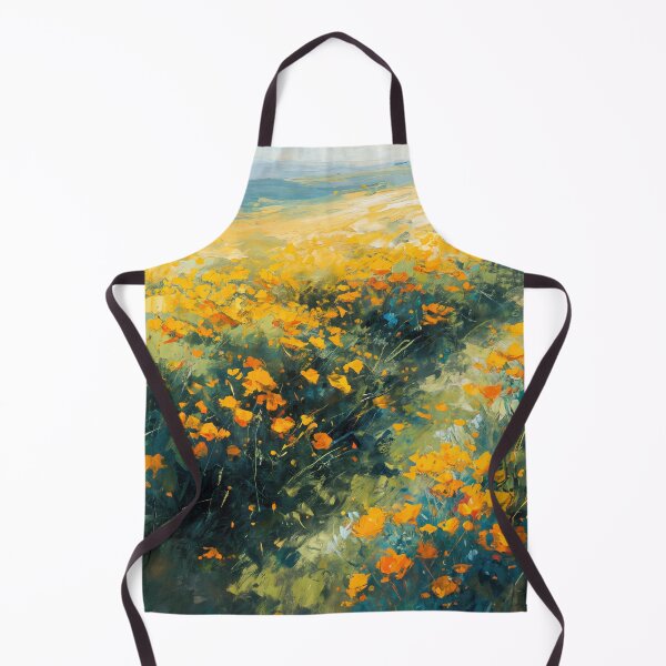 Artikelvorschau, Blühende Ringelblumenpfade - Impressionistischer Stil entworfen und verkauft von HAL2501.
