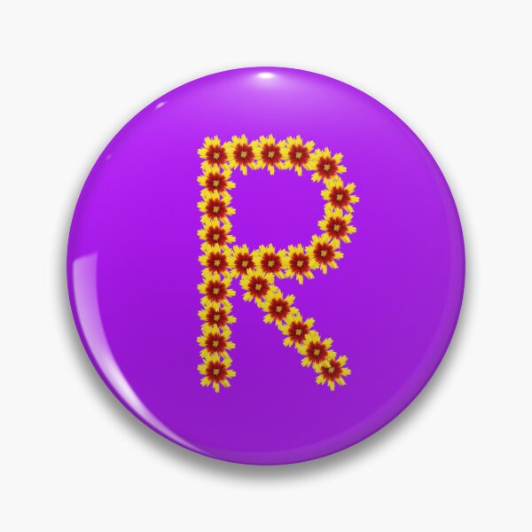 Item preview, Flower Letter R designed and sold by mlogic.