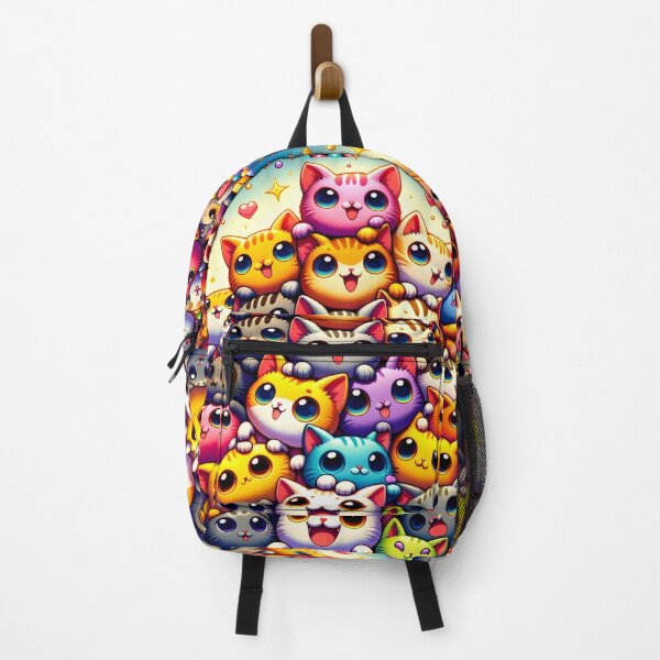 Item preview, Enchanted Kaleidoscope of Cartoon Kittens designed and sold by inkArtistryfine.