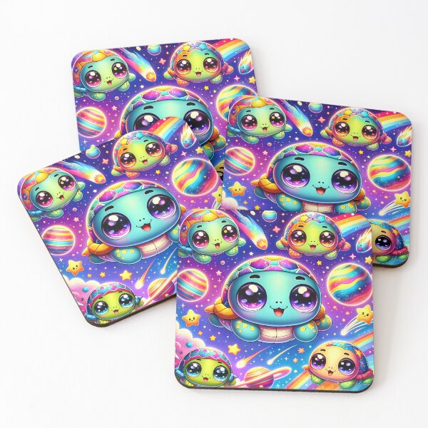 Item preview, Cosmic Turtles Space Adventure Art designed and sold by inkArtistryfine.