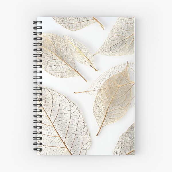 Item preview, Earthtone skeleton leaf decorative print designed and sold by dcrc.