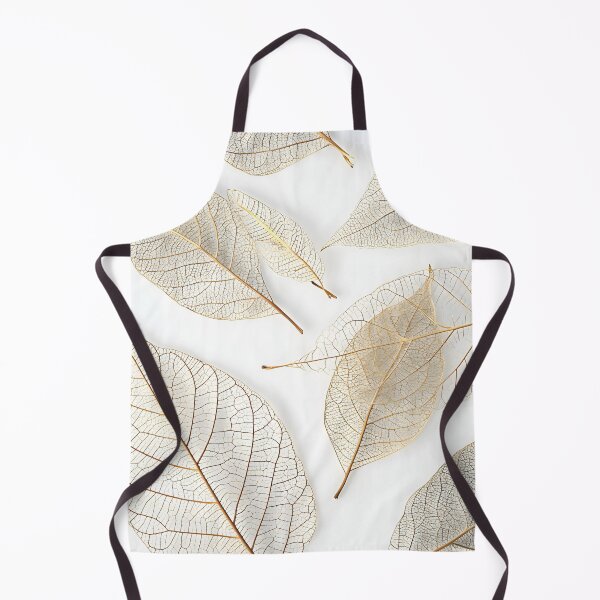 Item preview, Earthtone skeleton leaf decorative print designed and sold by dcrc.