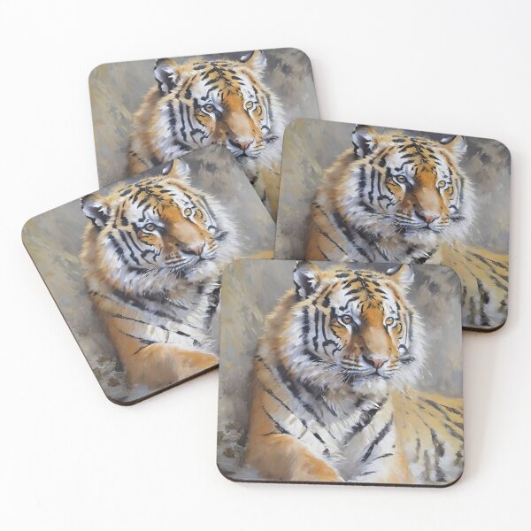 Item preview, ARTISTS OIL PAINTING OF SIBERIAN TIGER designed and sold by PIGCASSOSAIART.