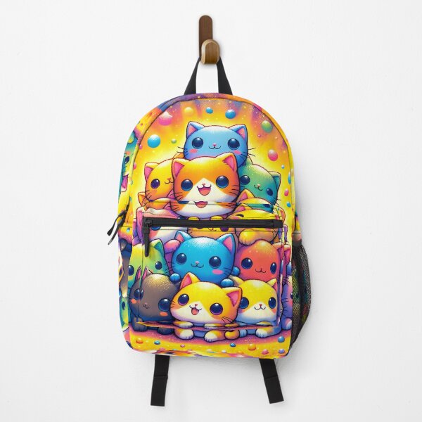 Item preview, Cosmic Cluster of Cute Cartoon Kittens designed and sold by inkArtistryfine.