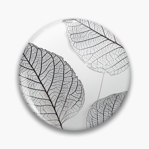 Item preview, earthtone skeleton leaf decorative print designed and sold by dcrc.