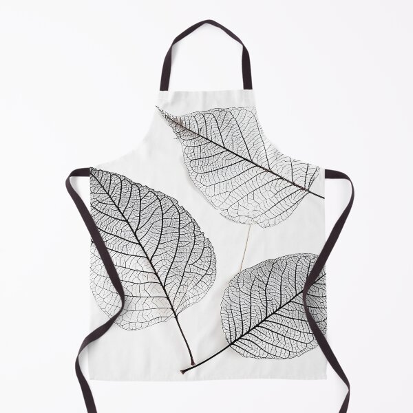 Item preview, earthtone skeleton leaf decorative print designed and sold by dcrc.