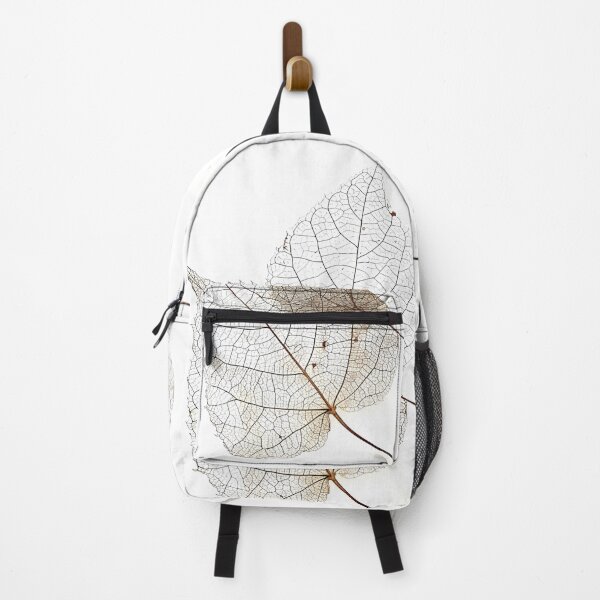 Item preview, earthtone skeleton leaf decorative print designed and sold by dcrc.