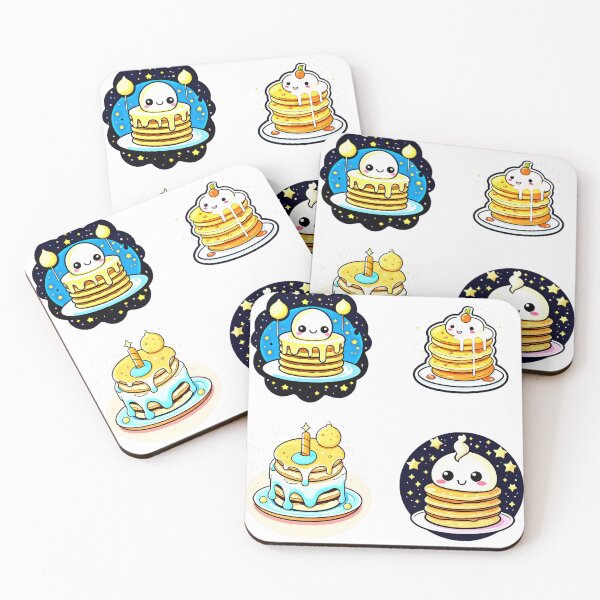Item preview, Adorable New Years Pancakes - Colorful and Irresistibly Cute Delights! designed and sold by Earth Nature Creations.