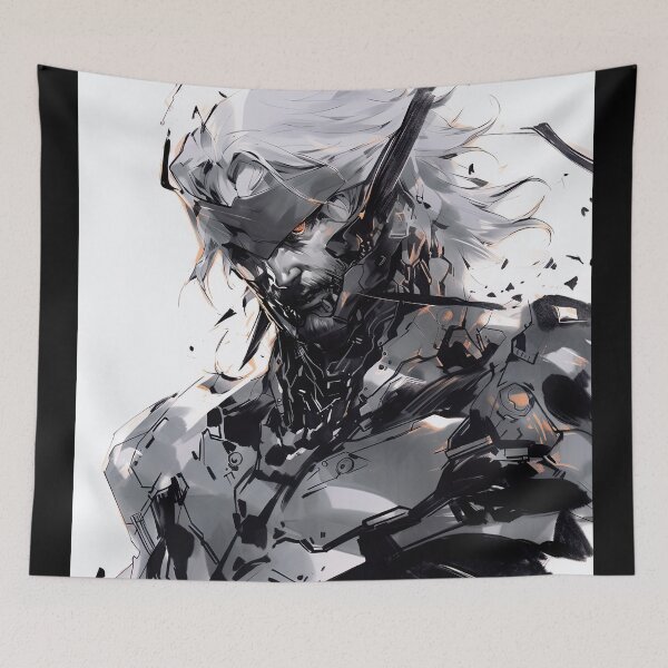 Item preview, Raiden metal gear art designed and sold by ururuty.