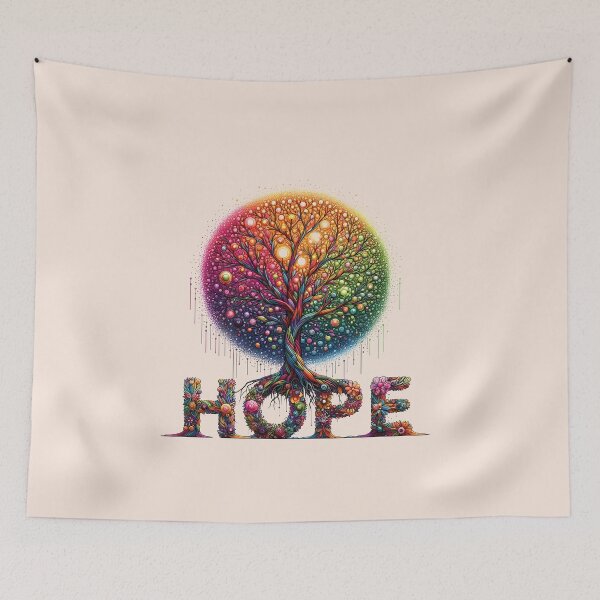 Item preview, Hope Is Life Positiveness designed and sold by GLORY-LIFE.