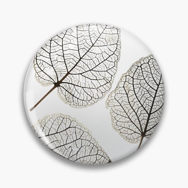Item preview, earthtone skeleton leaf decorative print designed and sold by dcrc.