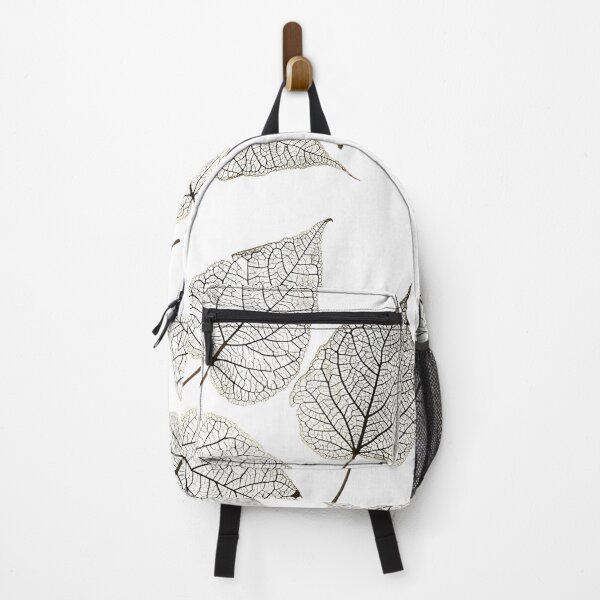 Item preview, earthtone skeleton leaf decorative print designed and sold by dcrc.