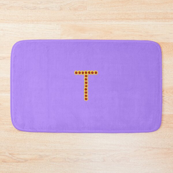 Item preview, Flower Letter T designed and sold by mlogic.