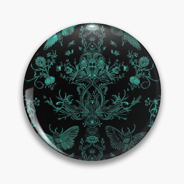 Item preview, Dark heavy metal moth designed and sold by NuttyCottage.