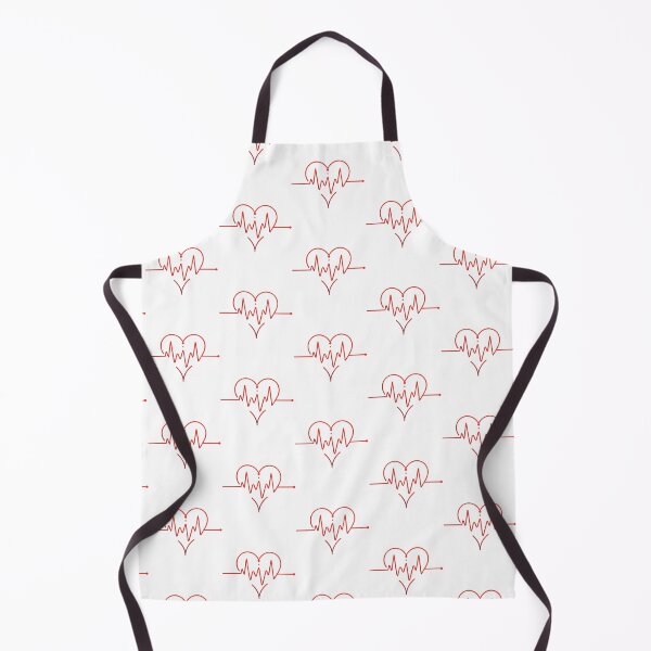 Item preview, Heartbeat Love T-Shirt - Minimalist EKG Heart Design designed and sold by Inlineshirts.
