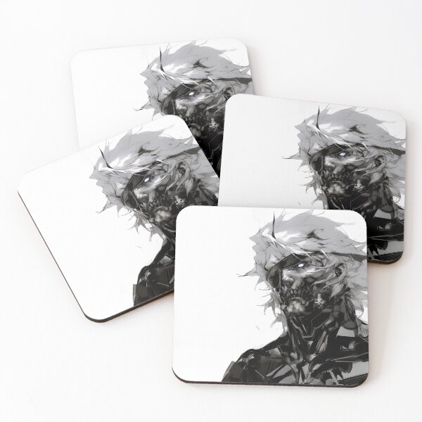 Item preview, Raiden metal gear portrait designed and sold by ururuty.
