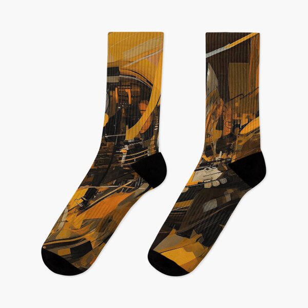 Item preview, Industrial Abstract In Yellow designed and sold by NeoNebulaArt.