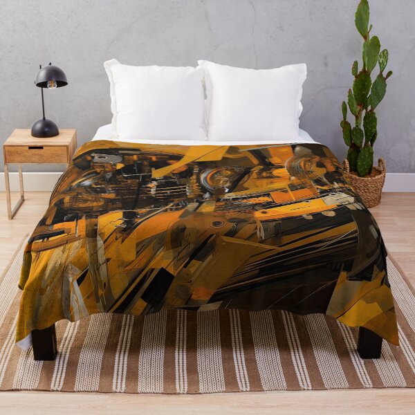 Item preview, Industrial Abstract In Yellow designed and sold by NeoNebulaArt.