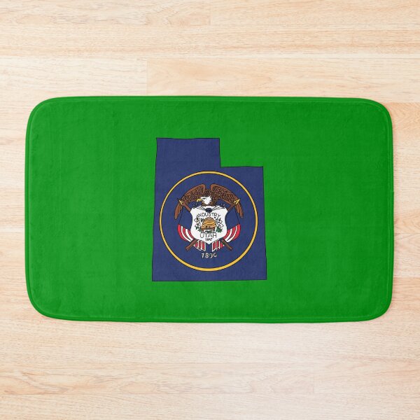 Item preview, Utah state shape flag designed and sold by Rachael Taylor.