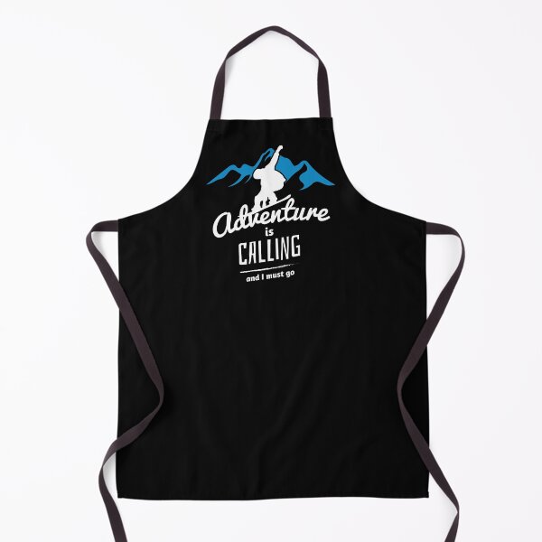 Item preview, Snowboarding Adventure is Calling, and I Must Go: Snowboard Winter Sports designed and sold by artworkathome.