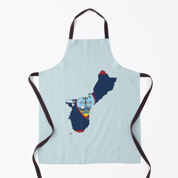 Item preview, Guam state shape flag designed and sold by Rachael Taylor.