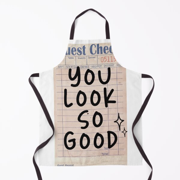 Item preview, You Look So Good Guest Check Print designed and sold by clmstudio.