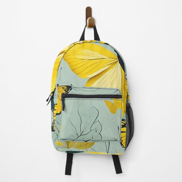 Artikelvorschau, 011 Yellow Butterfly Nordic Minimalist Design entworfen und verkauft von Alexis Art Collection.