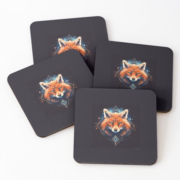 Item preview, Stellar Fox: Cosmic Geometry designed and sold by Animaori.