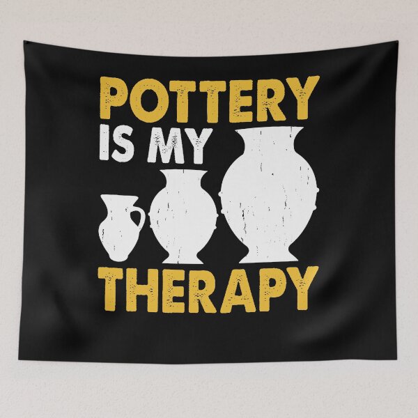Item preview, Throwing Mud & Cracking Jokes - Pottery Pun Central designed and sold by Silver Medal.