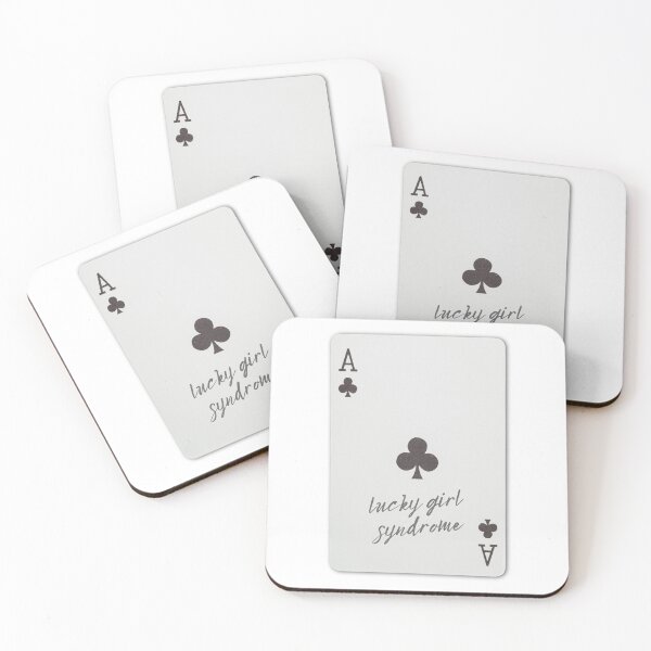 Item preview, Lucky Girl Syndrome Playing Card designed and sold by clmstudio.