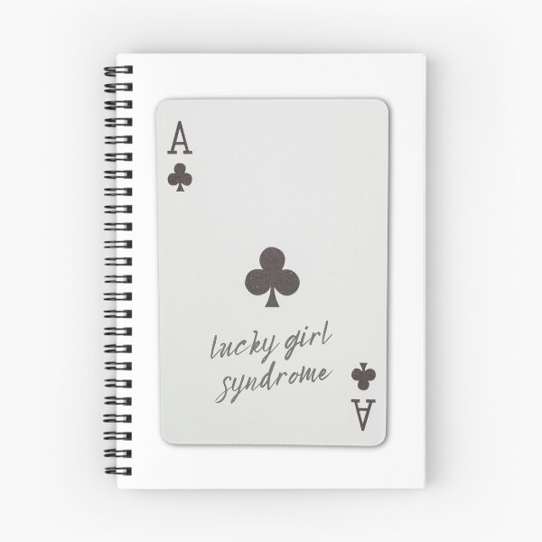 Item preview, Lucky Girl Syndrome Playing Card designed and sold by clmstudio.