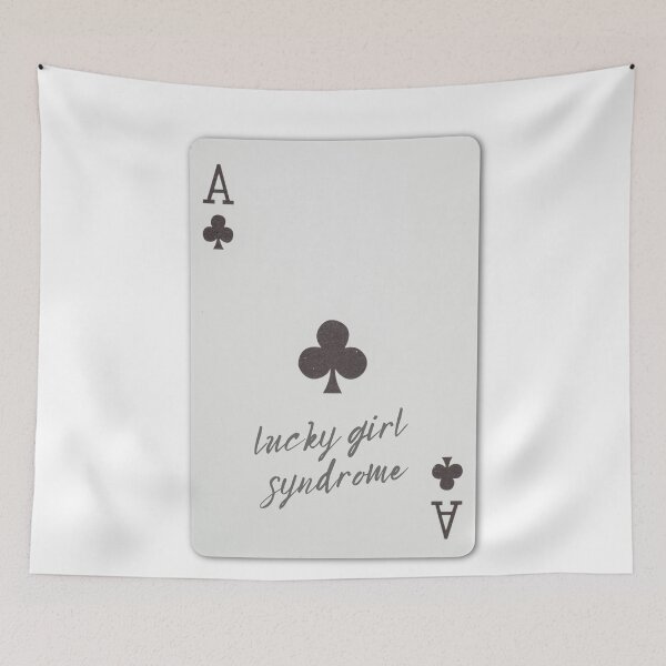 Item preview, Lucky Girl Syndrome Playing Card designed and sold by clmstudio.
