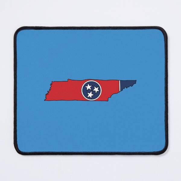 Item preview, Tennessee state shape flag designed and sold by Rachael Taylor.