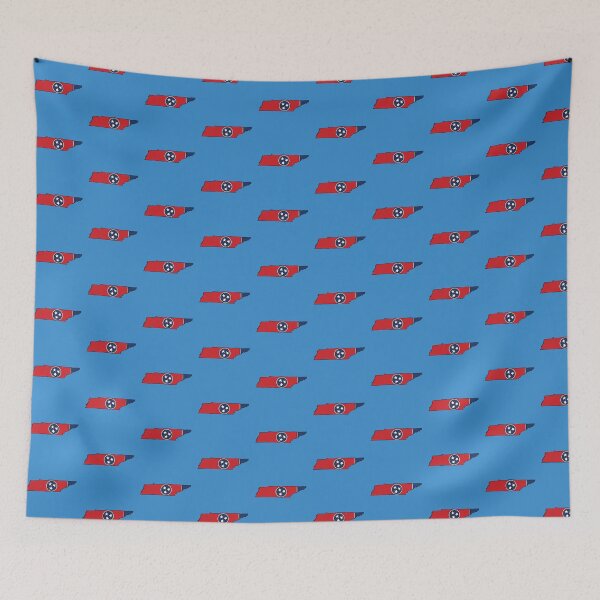 Item preview, Tennessee state shape flag designed and sold by Rachael Taylor.