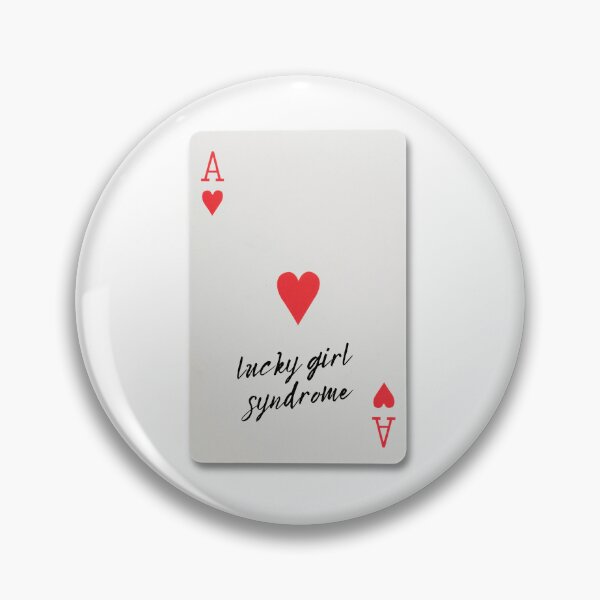 Item preview, Lucky Girl Syndrome Playing Card designed and sold by clmstudio.