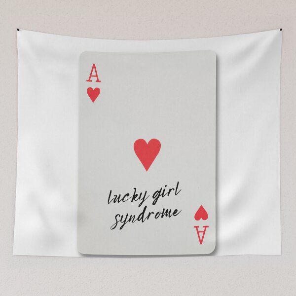 Item preview, Lucky Girl Syndrome Playing Card designed and sold by clmstudio.