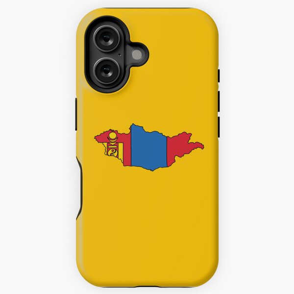 Aperçu de l'œuvre Drapeau de forme de pays de Mongolie créée et vendue par zenithcreative.