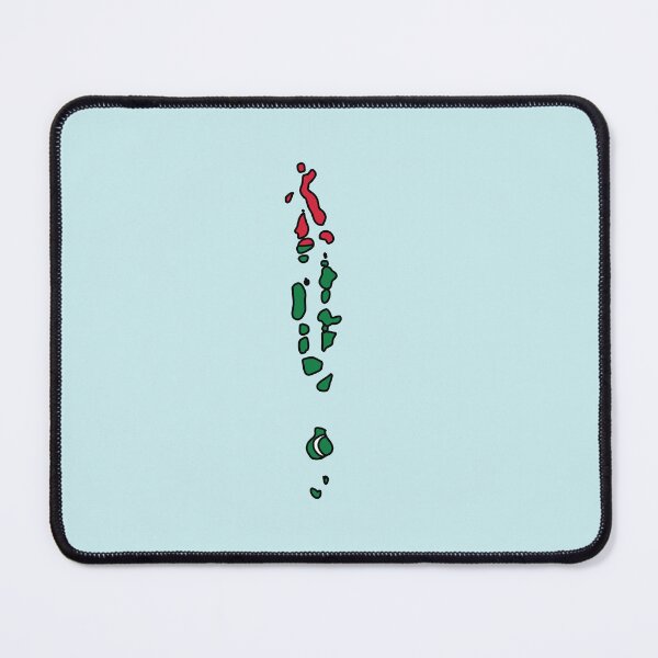Item preview, Maldives country shape flag designed and sold by Rachael Taylor.