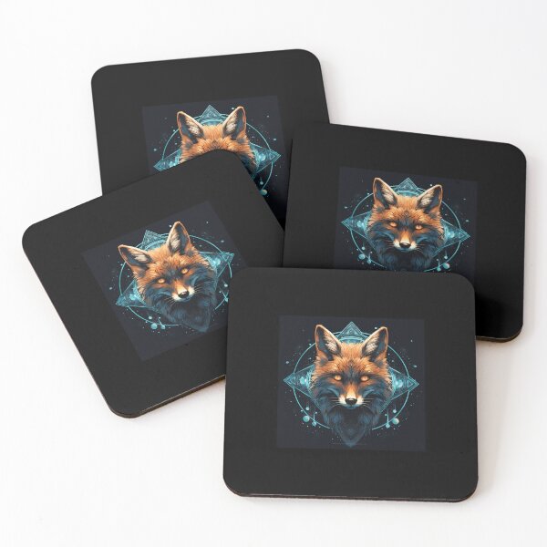 Item preview, Celestial Fox Vision: Symmetry of the Cosmos designed and sold by Animaori.