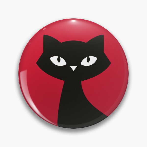 Item preview, Black Cat Red Background designed and sold by TenebrousRose.